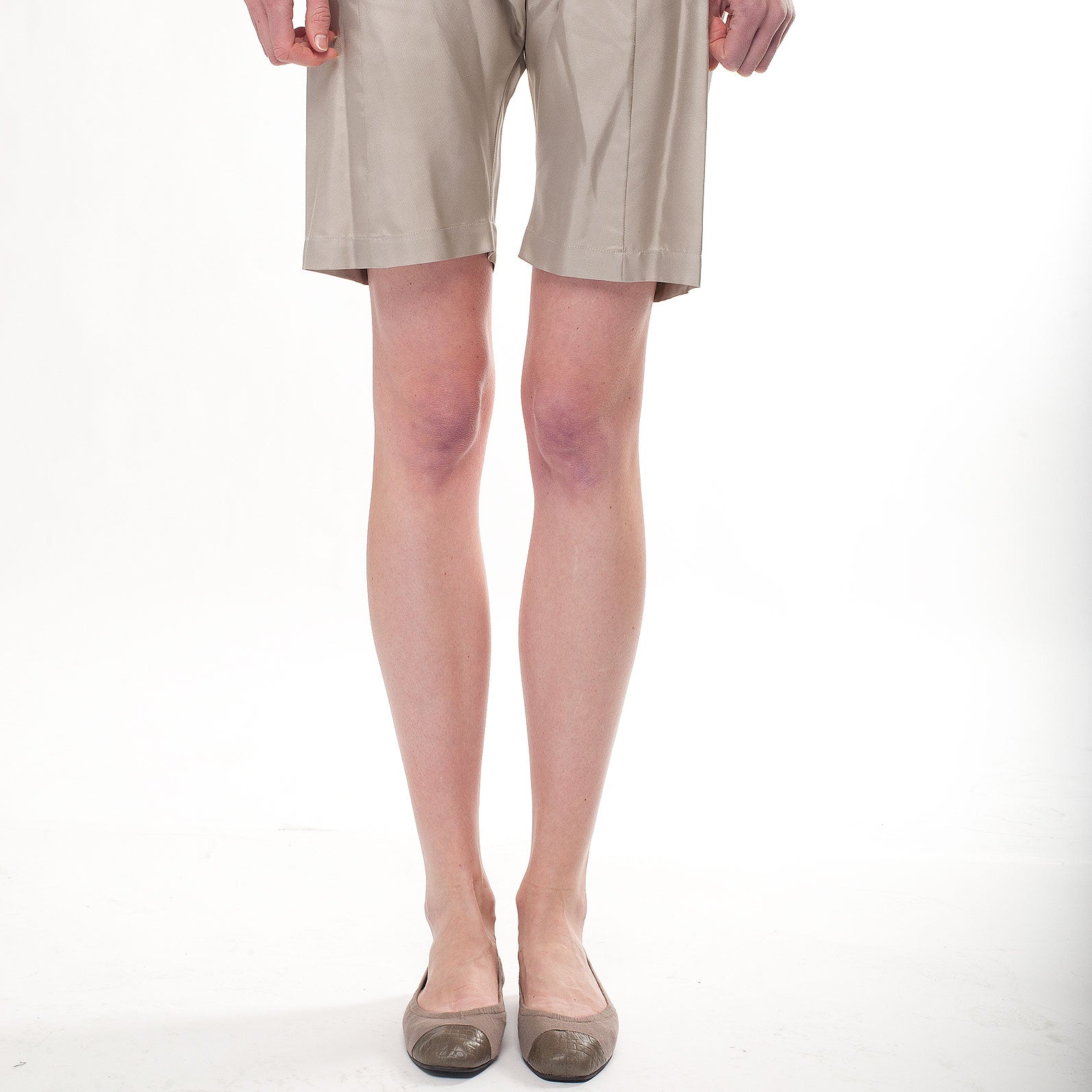 9002 cotton and leather loafers; mocha