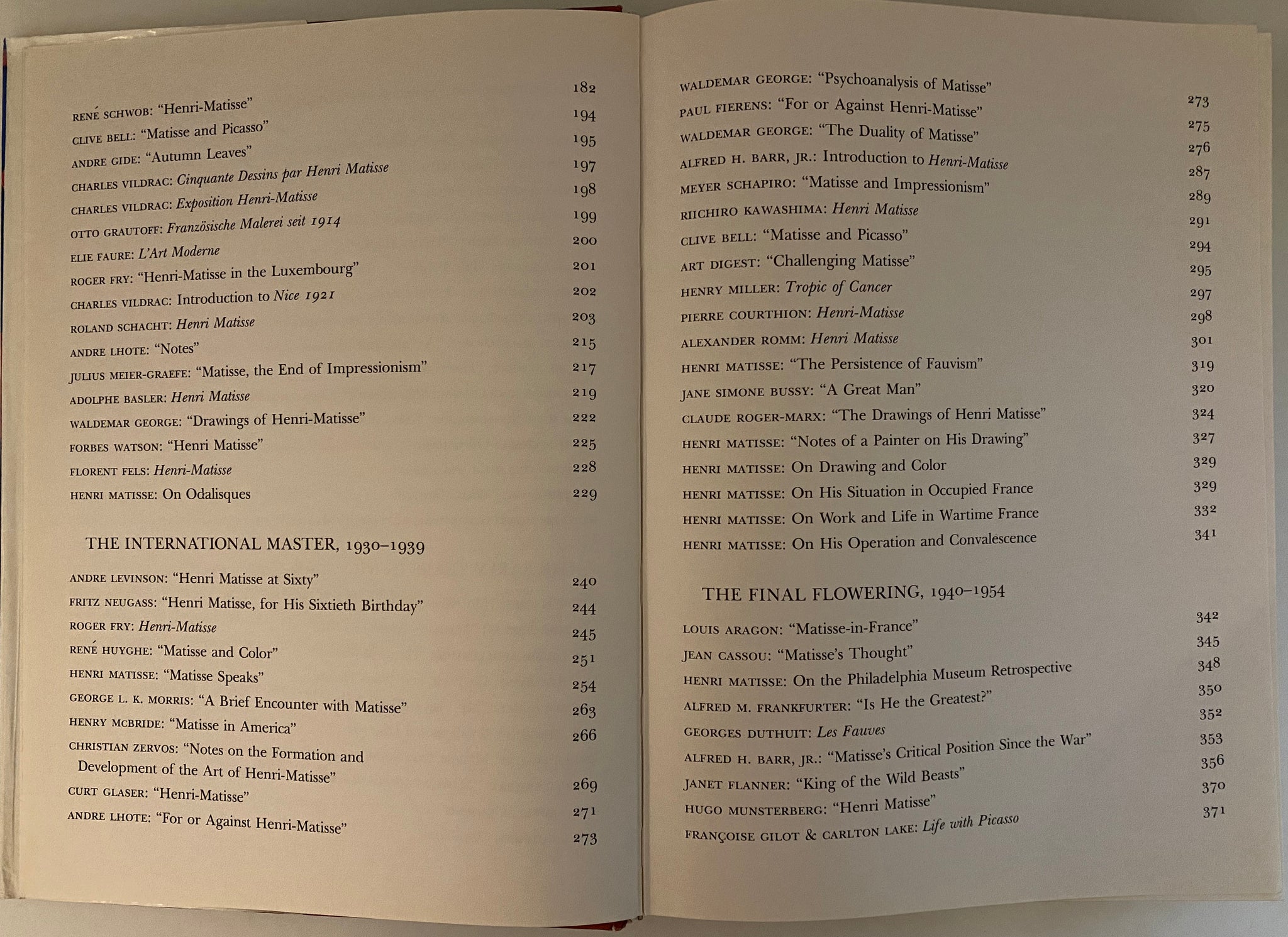 JACK D. FLAM : MATISSE - A RETROSPECTIVE