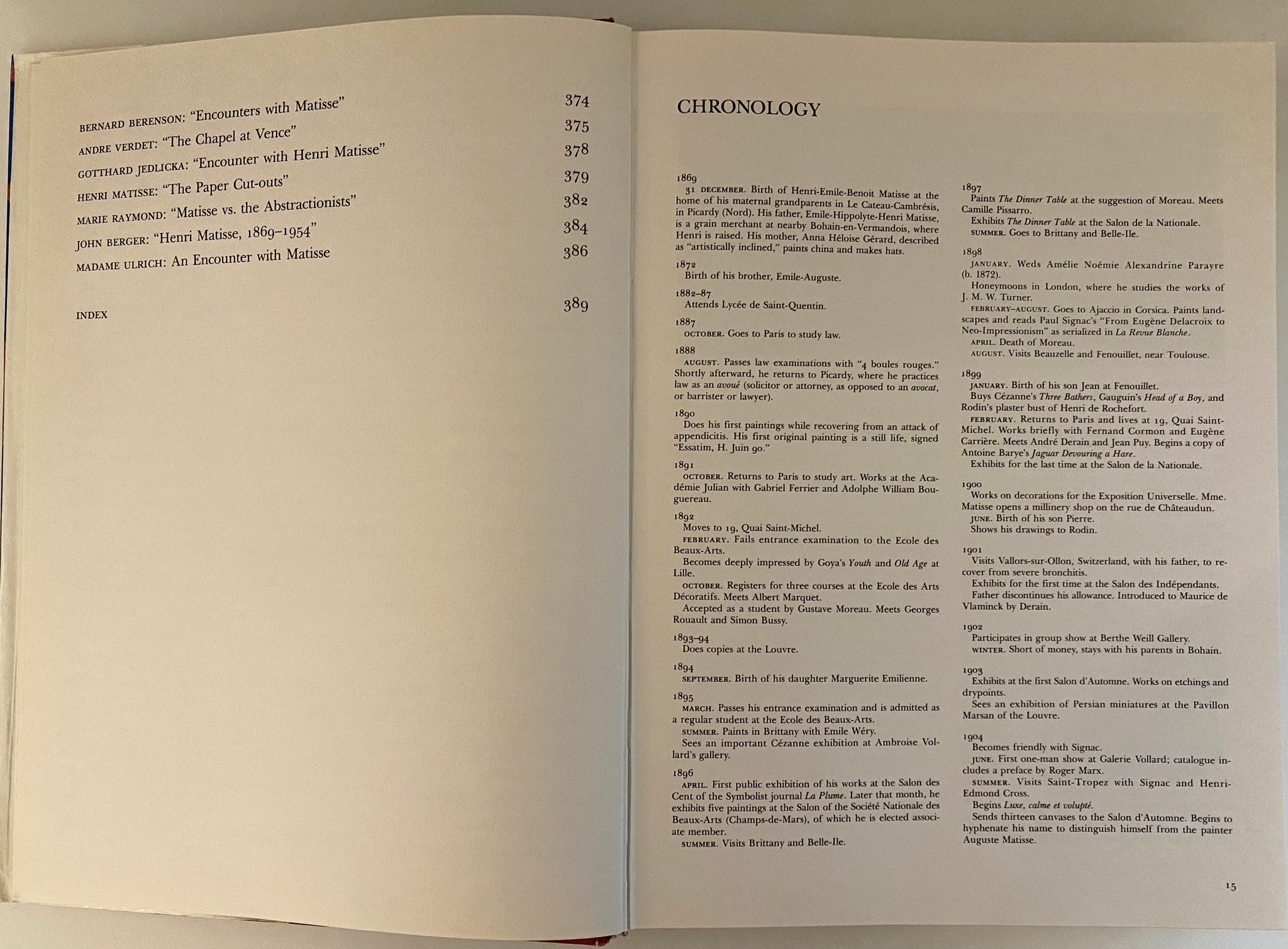 JACK D. FLAM : MATISSE - A RETROSPECTIVE