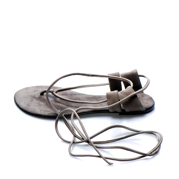 3014 leather sandals; mocha