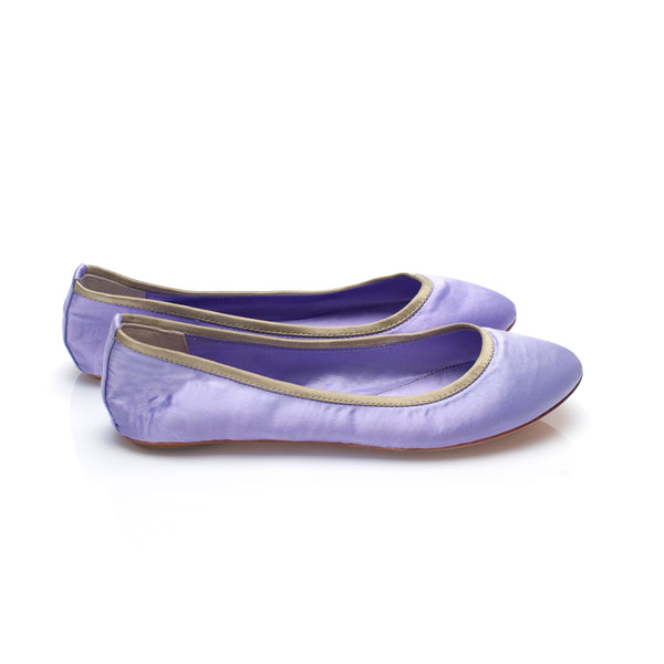 3060 silk flats; saffron