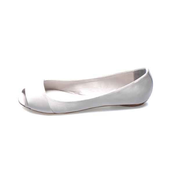 3064 silk flats; pure