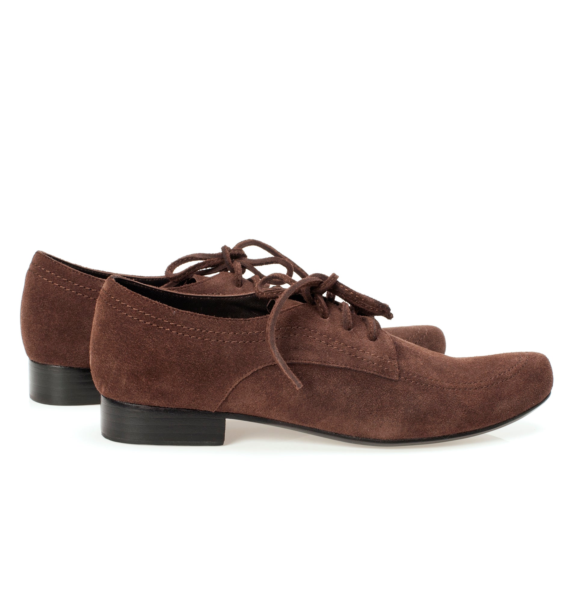 K559 suede loafers; toffee