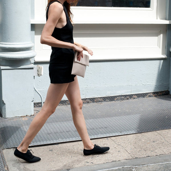 K436 cotton sneakers; black