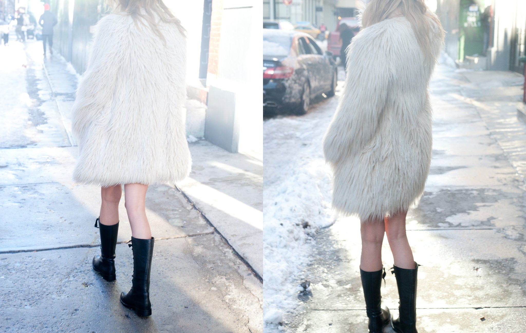 5062 leather boots; black
