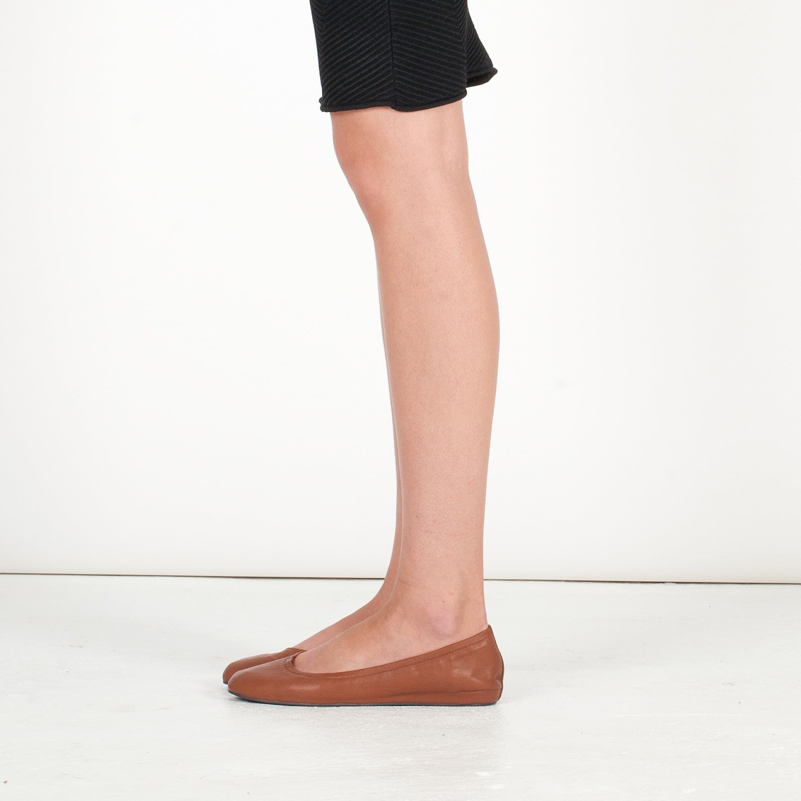 9000 leather loafers; terra cotta