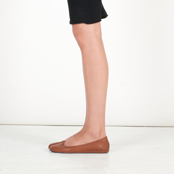 9000 leather loafers; terra cotta