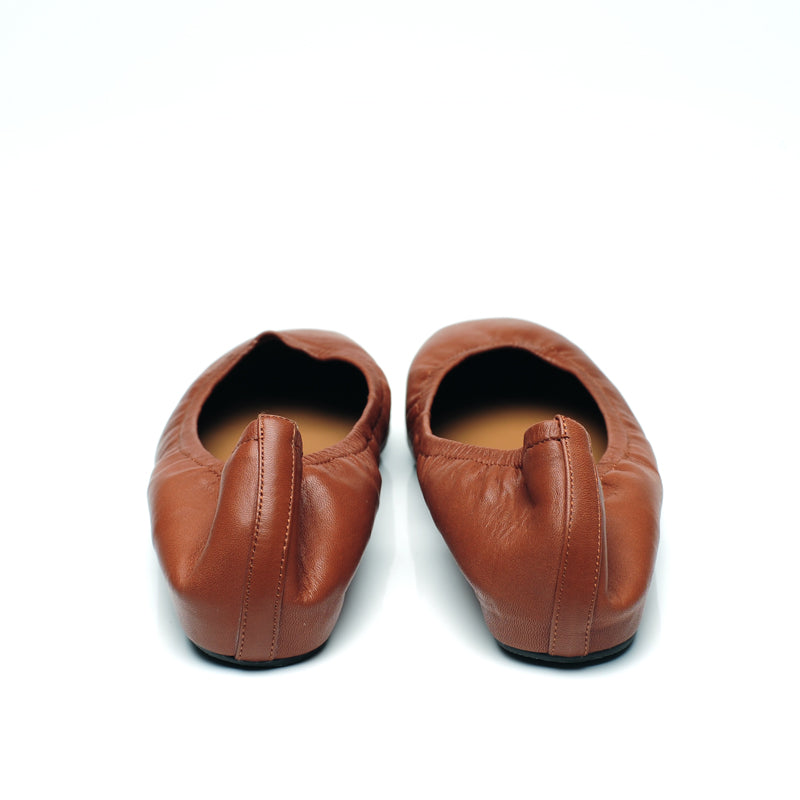 9000 leather loafers; terra cotta
