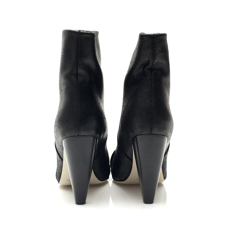 5307 leather boots; black