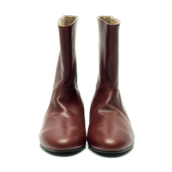 J550 leather boots; redwood