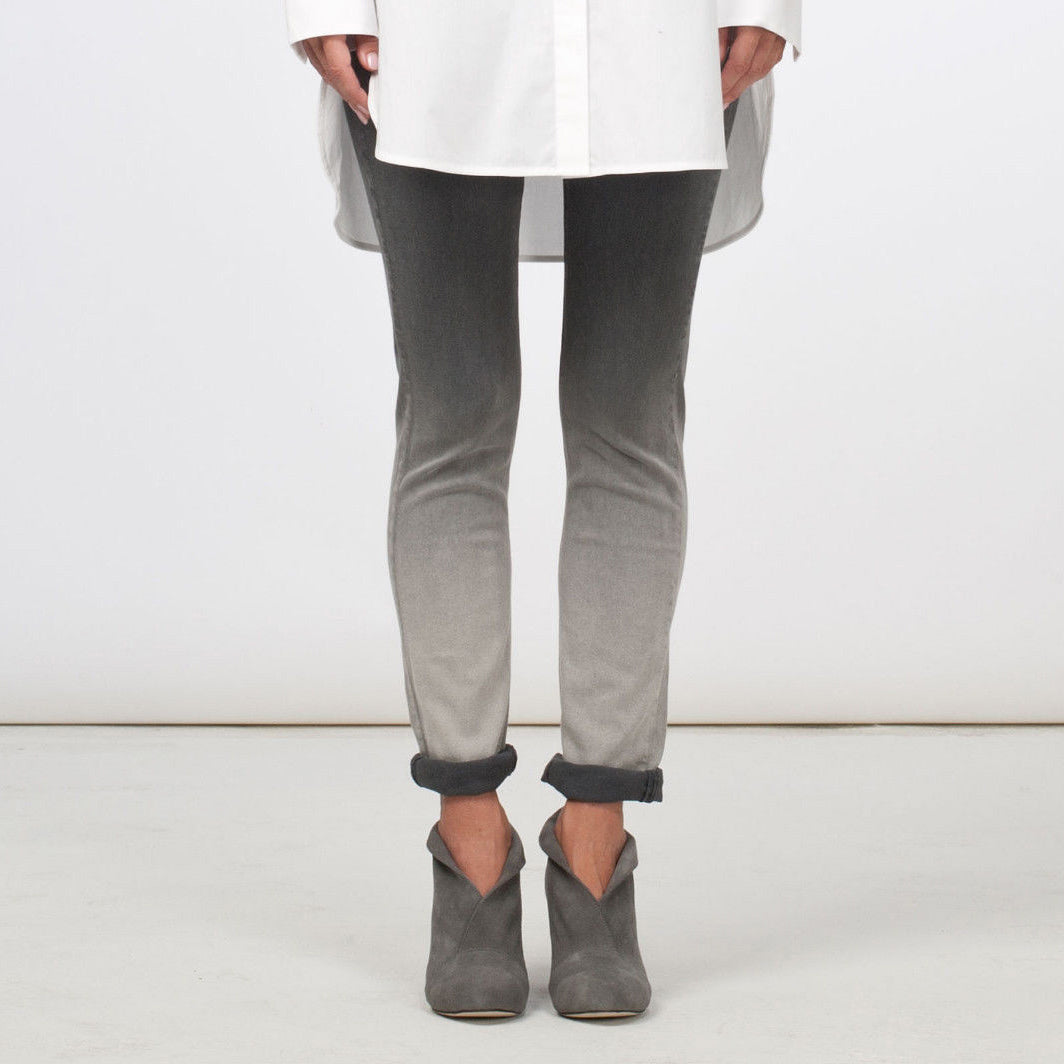 J571 suede booties ; grey