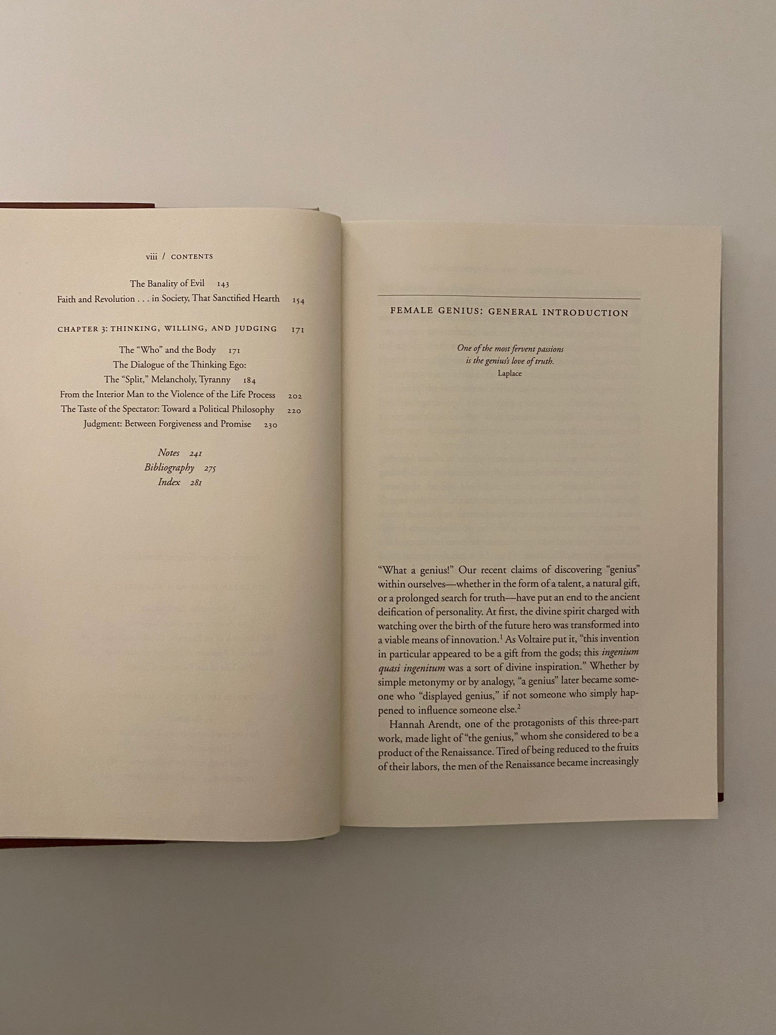 JULIA KRISTEVA : HANNAH ARENDT