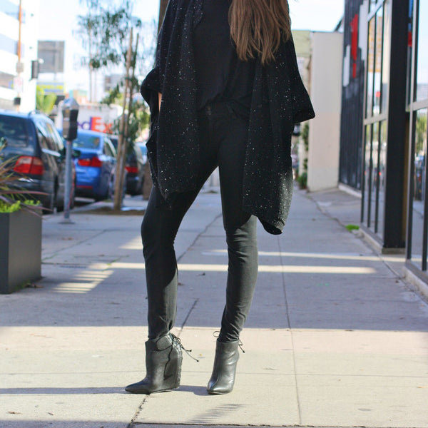 K304 leather boots; black