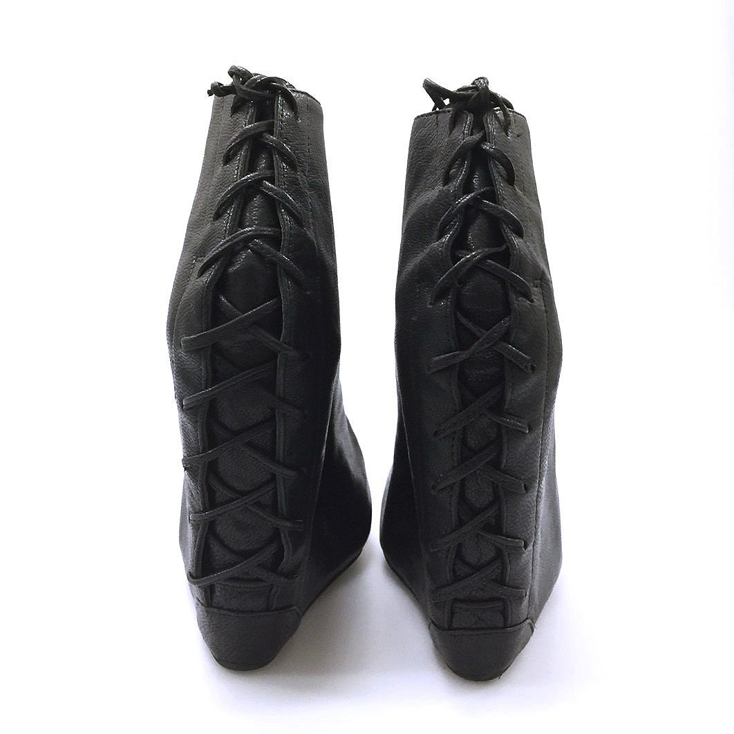 K304 leather boots; black