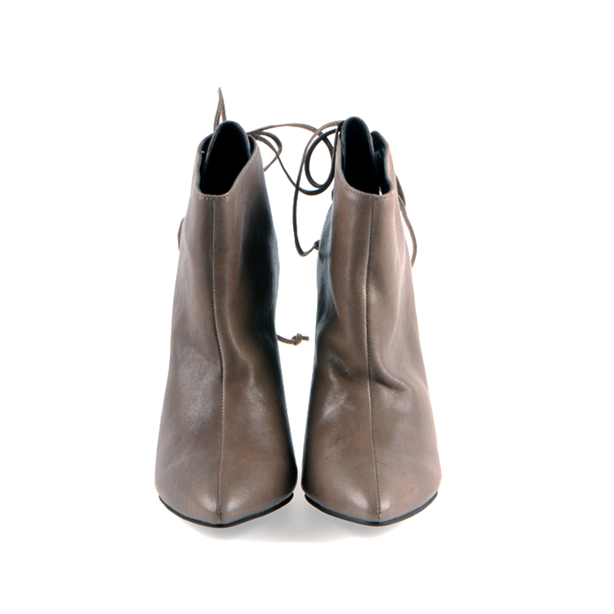 K304 leather boots; french grey